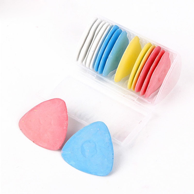 10PCS Clothing Markers DIY Colorful Fabric Chalk Dressmaker Sewing Tailors  Erasable